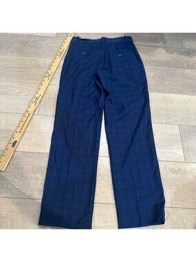 TOMMY HILFIGER YOUTH BOYS SIZE 18 BLUE DRESS PANTS NEW